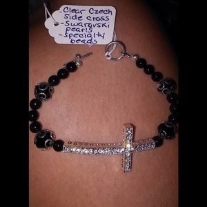 side cross bracelet
