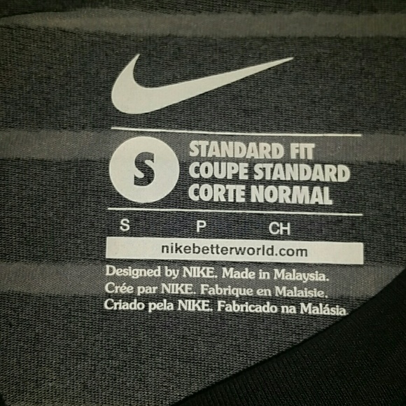 Super cute striped hot pink black Nike Top - Picture 2 of 4