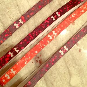 Four Under Armour Headbands