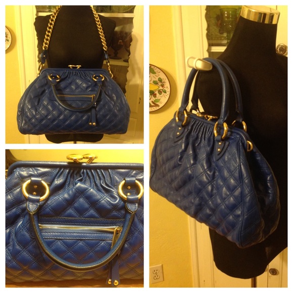 X SOLD Blue Marc Jacobs authentic stam X - Picture 2 of 4