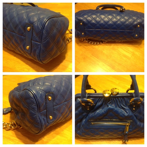 X SOLD Blue Marc Jacobs authentic stam X - Picture 4 of 4
