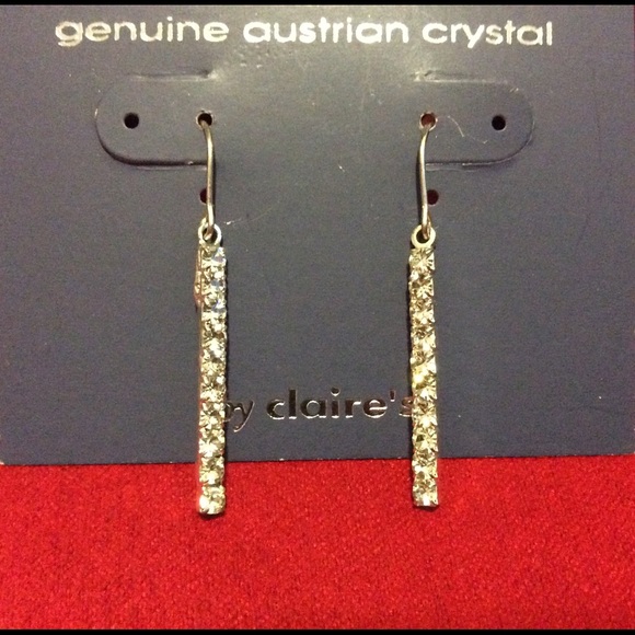 Jewelry - Petite dainty genuine Crystal earrings