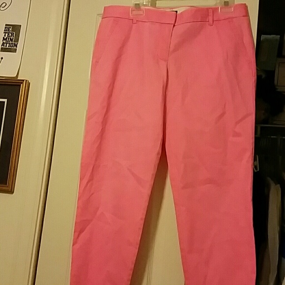 Hot Pink J. Crew capris
