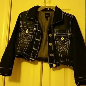 Cropped Denim Jacket