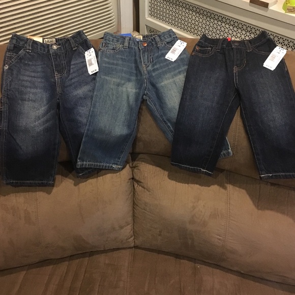 Babies carpenter jeans.