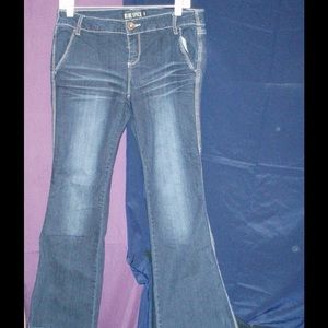 Blue Spice distressed jeans