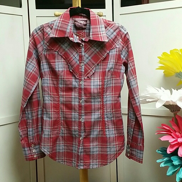 Roar Striped Button Down Shirt