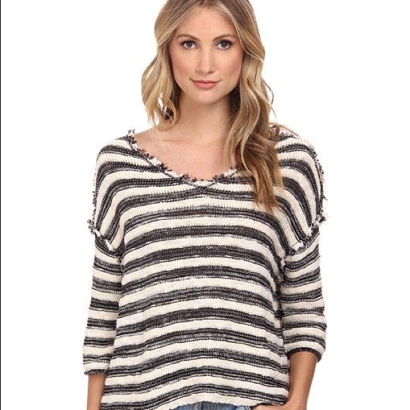Free People Spells Trouble Pullover Sweater Top XS