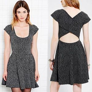 Urban outfitters wrap-back skater dress