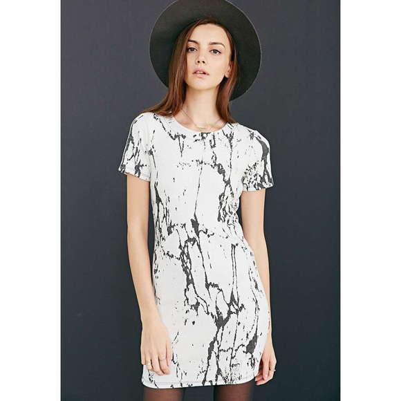 Urban Outfitters marble knit shift dress
