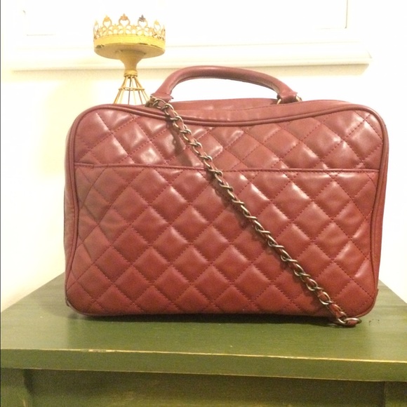 Burgundy Crossbody Bag