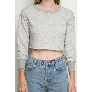 Brandy Melville Cropped Sweatshirt