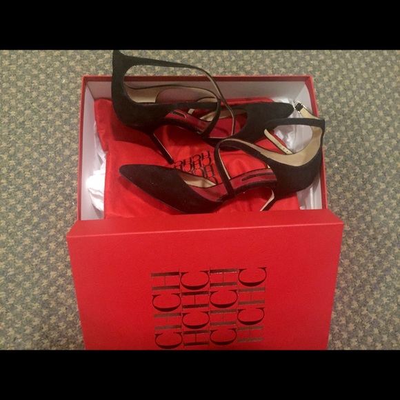 CH elegant high heels .  New with box and receipt.