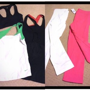 Workout Bundle!! Nike tank, sports bra, leggings