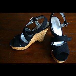Banana Republic Wedge Platform Sandals