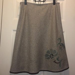 Pretty JJill A-Line Skirt