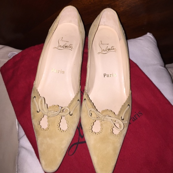 ❌SOLD EBAY❌100%Authentic LouBou's Kitten Heel
