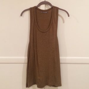 Dark yellow tank top