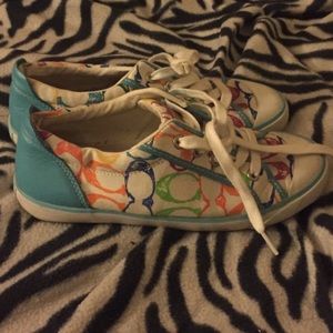 Multi color Coach shoes