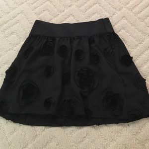 Black skirt