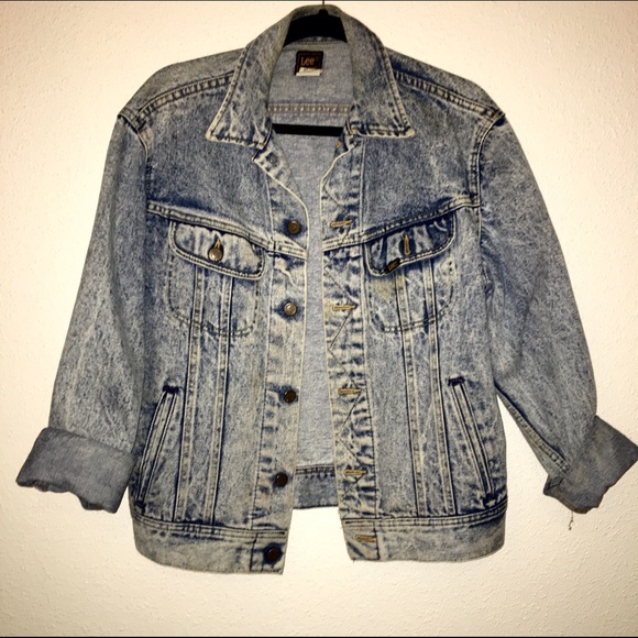 Acid Washed Denim Jacket
