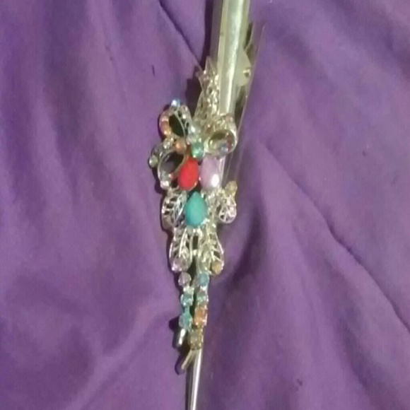 Colorful hair clip