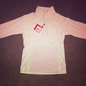 white north face jacket
