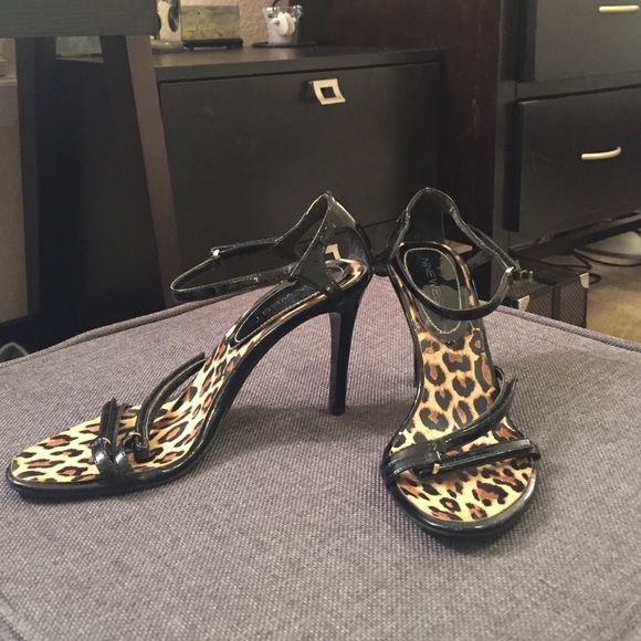Nine West Patent Strappy Heel
