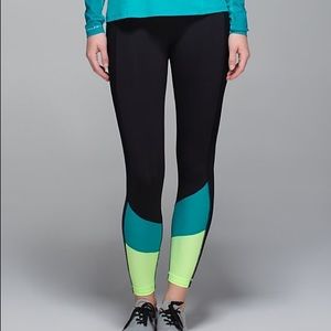 NWT LULULEMON TRAIL BOUND 7/8 TIGHT Black