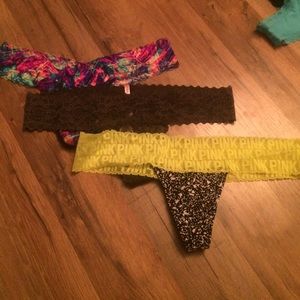 3 pair of pink undies!!