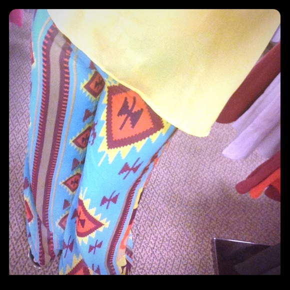 Palazzo Print pant