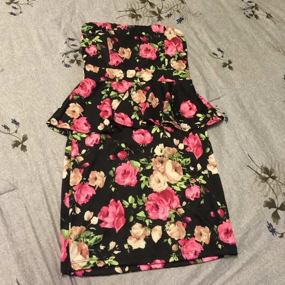 Forever 21 floral print dress