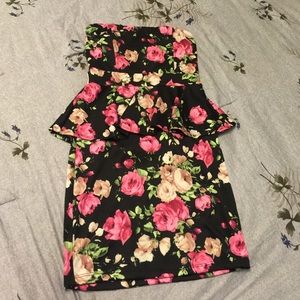 Forever 21 floral print dress