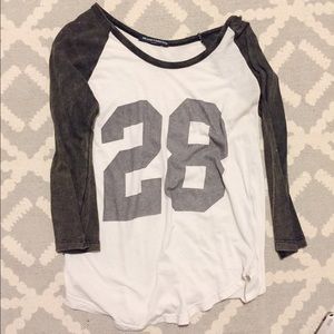 Brandy Melville Baseball Tee