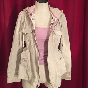 Anthropologie/Sanctuary Clothing hooded jacket.