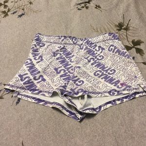 Purple justice shorts