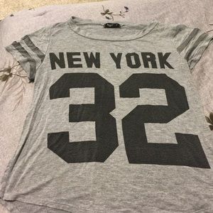 Black and grey shirt