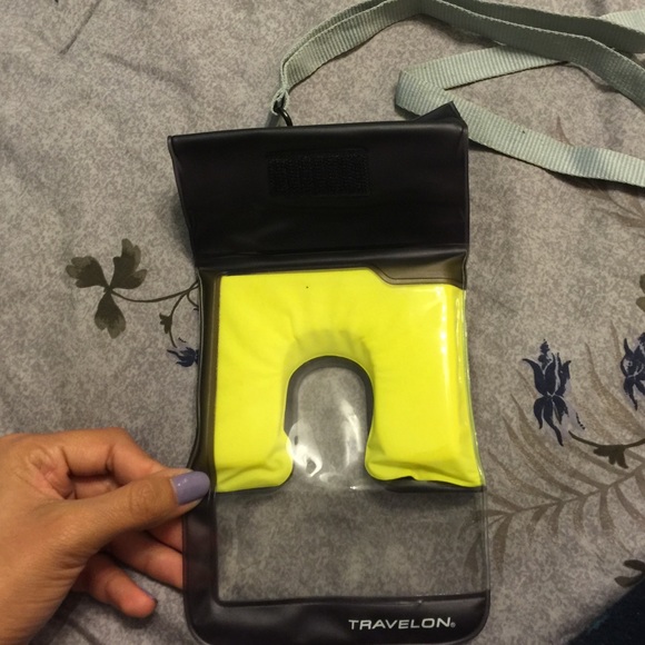Waterproof bag for phone.