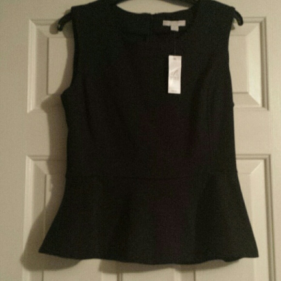 NWT NY & Co Peplum top size 10