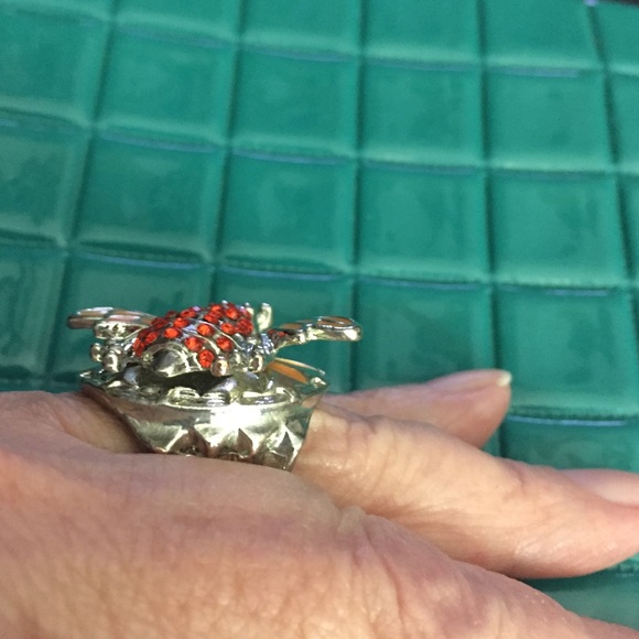 Sz 6.5 Orange Bee ring - Picture 3 of 3