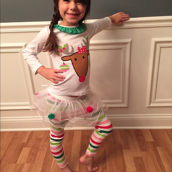 Christmas outfit with tutu!