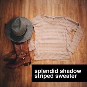 ⚡️FLASH SALE⚡️ Splendid Shadow Striped Top