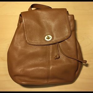 Coach Leather backpack