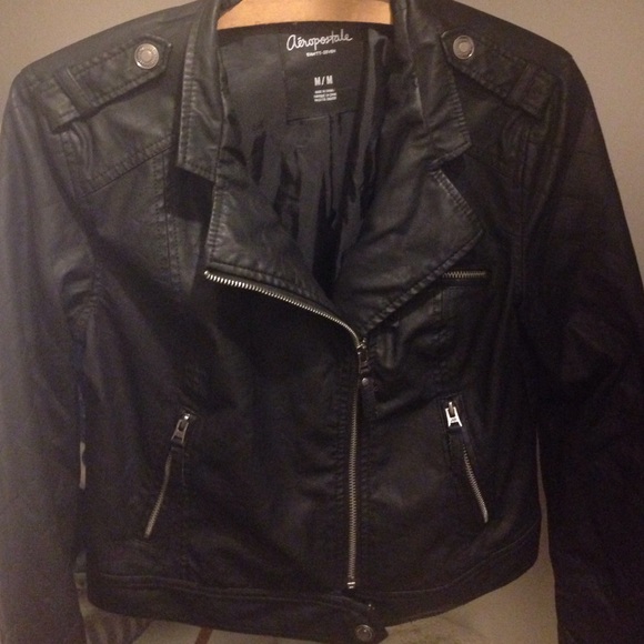 Aeropostale Leather-like jacket