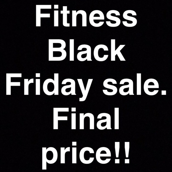 Fitness gear items Black Friday sale