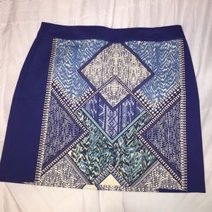 NWT H&M Tribal Print Skirt