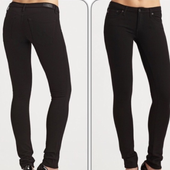 SOLD!! AG Black Ponte Leggings 28 - Picture 4 of 4