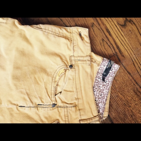 PrAna mustard cords