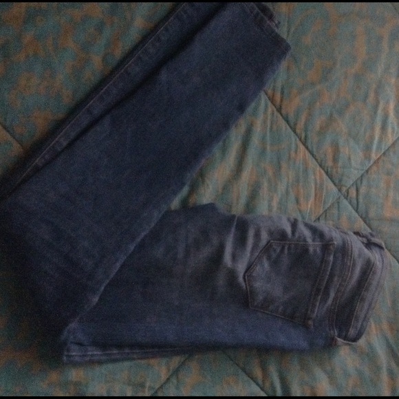 High Rise Medium Wash Jeans