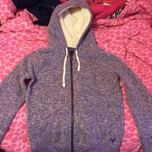American Eagle Hooded Zip Up